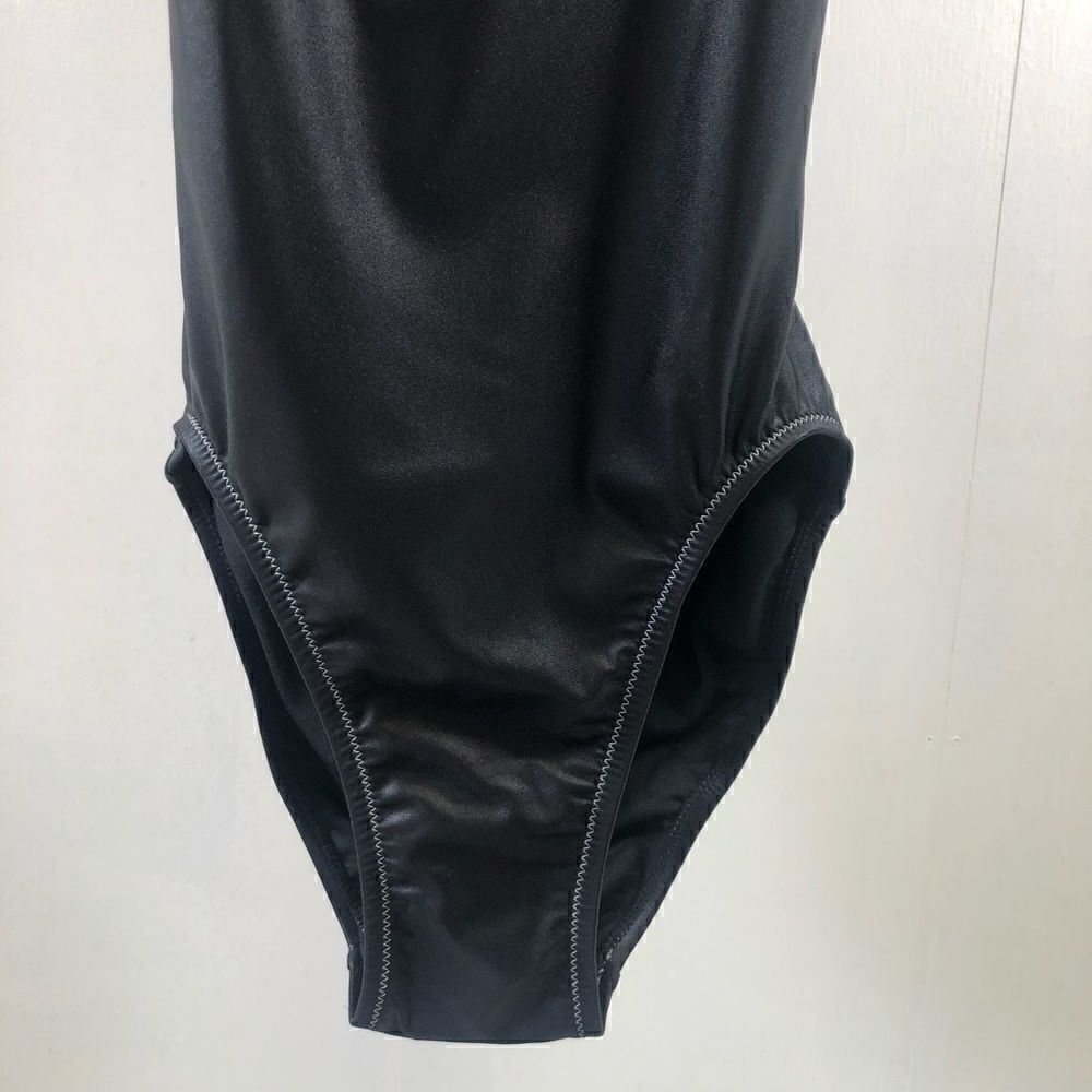 Adidas NWT Black Glam On SH3.RO Swimsuit Size 0 - Picture 7 of 12